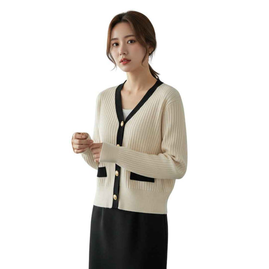 French Elegance フレンチ カーディガン