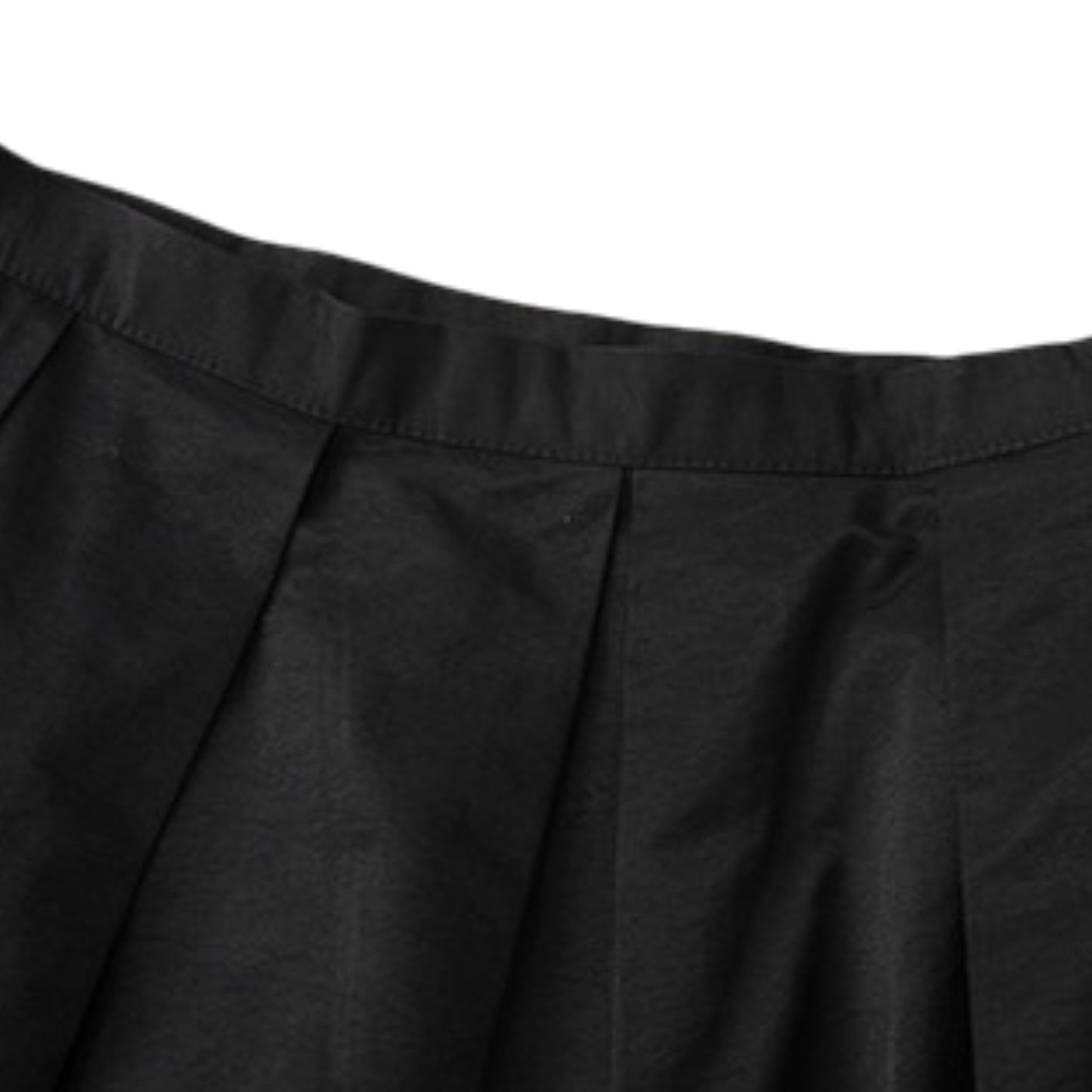 Balletcore Pleated Midi Skirt 拡大詳細 - 2026春新作の高品質な素材感と丁寧なステッチ