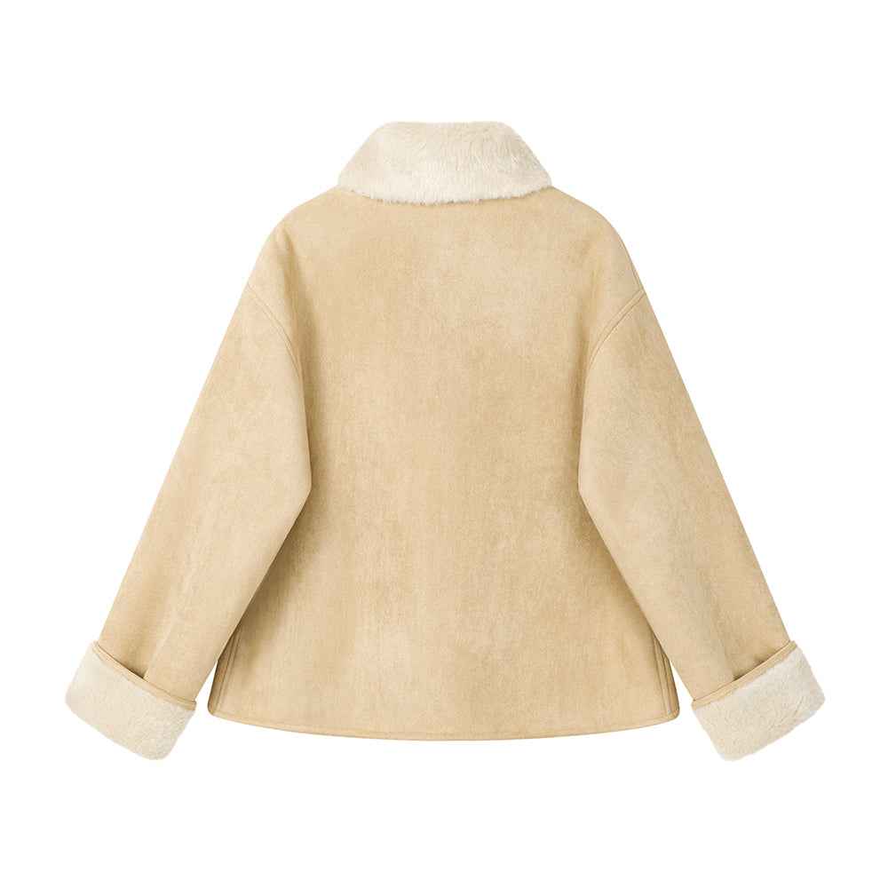 Korean Style | ホーンボタン ショートジャケット