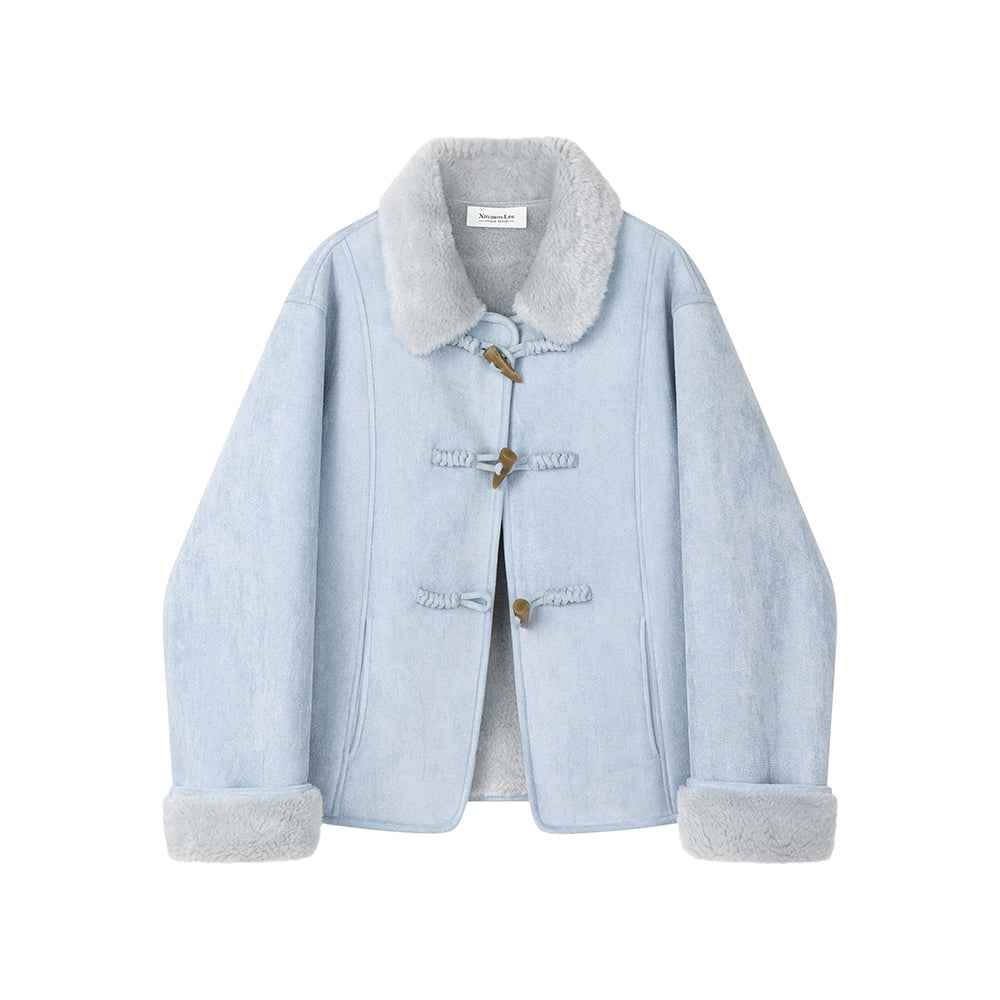 Korean Style | ホーンボタン ショートジャケット