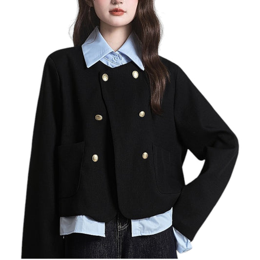 Fake two-piece French Chanel style jacket フェイクツーピース フレンチシャネル風ジャケット