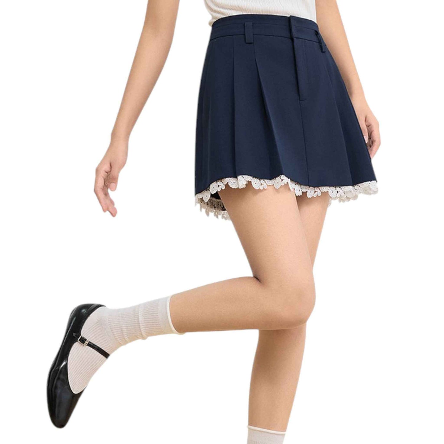 Mode & Vintage | ヴィンテージライク Aライン レザースカート