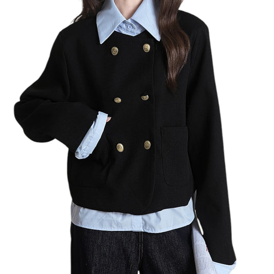 Fake two-piece French Chanel style jacket フェイクツーピース フレンチシャネル風ジャケット