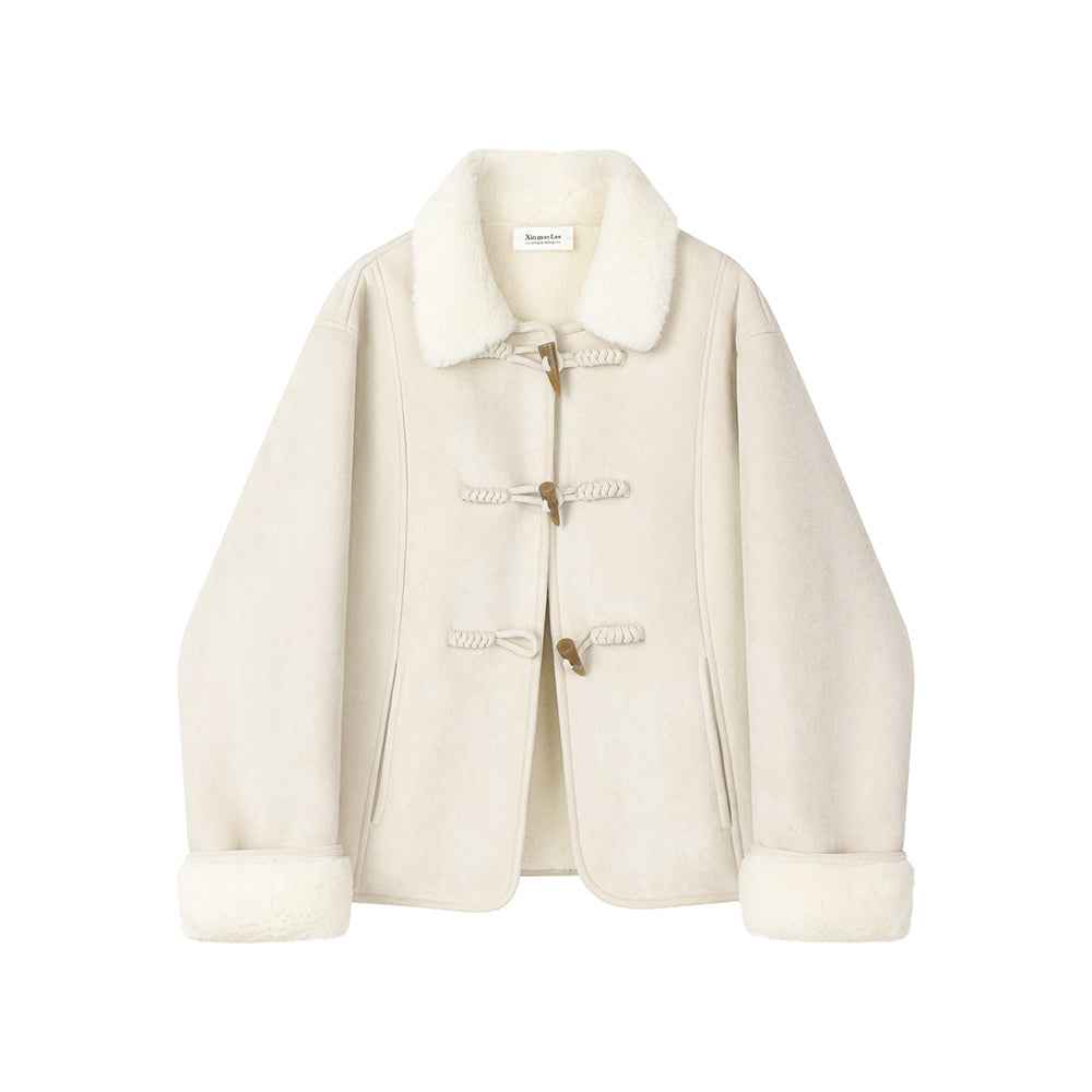 Korean Style | ホーンボタン ショートジャケット