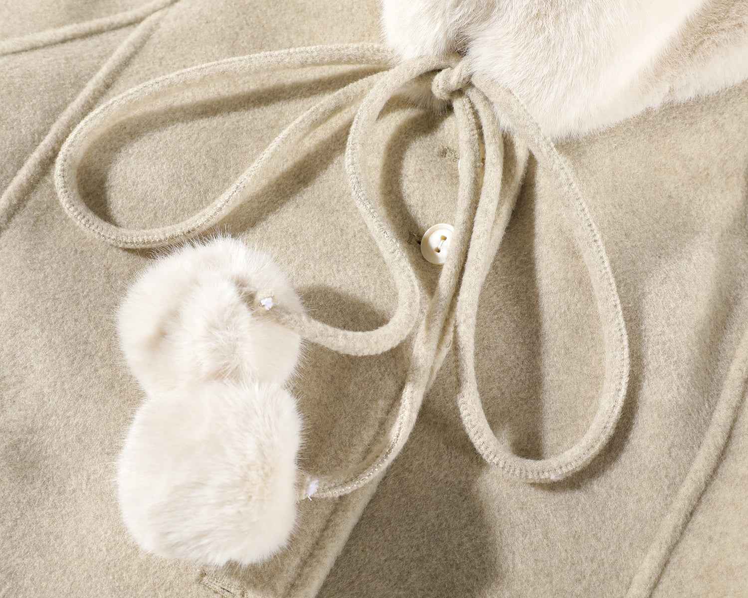 Elegant Hepburn Style Gray Coat - ヘップバーン ロングコート