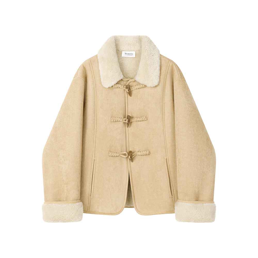 Korean Style | ホーンボタン ショートジャケット