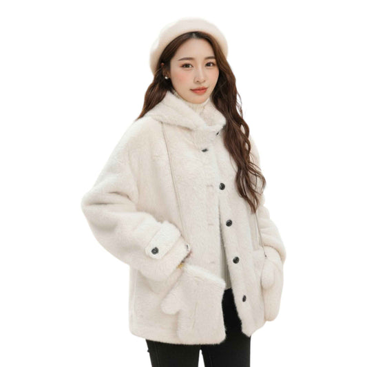 Chic Contrast | チェック柄スタンドカラートレンチコート