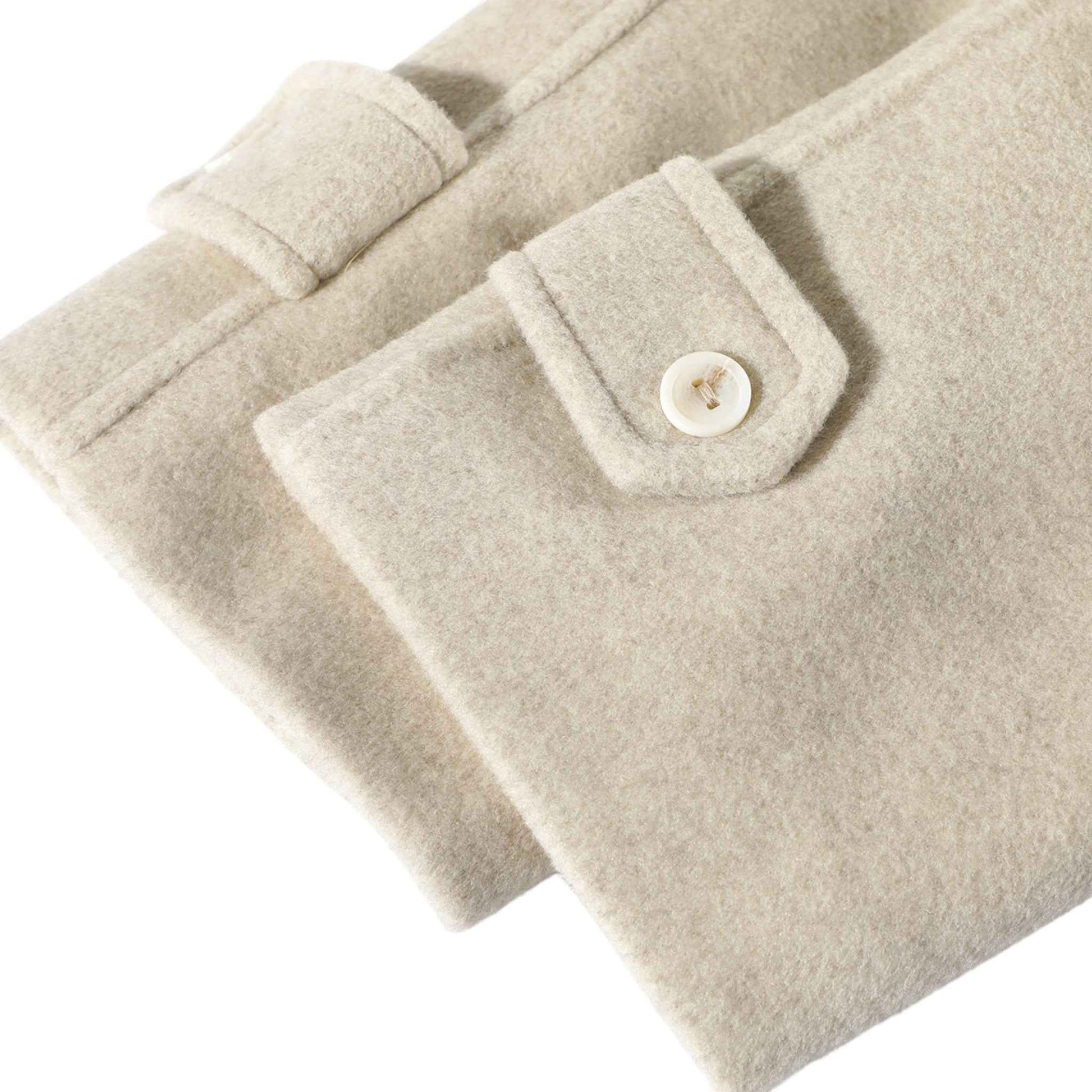 Elegant Hepburn Style Gray Coat - ヘップバーン ロングコート