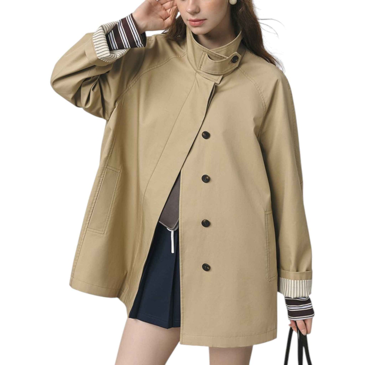 Urban Edge Riders Jacket | スタンドカラー ライダース ジャケット