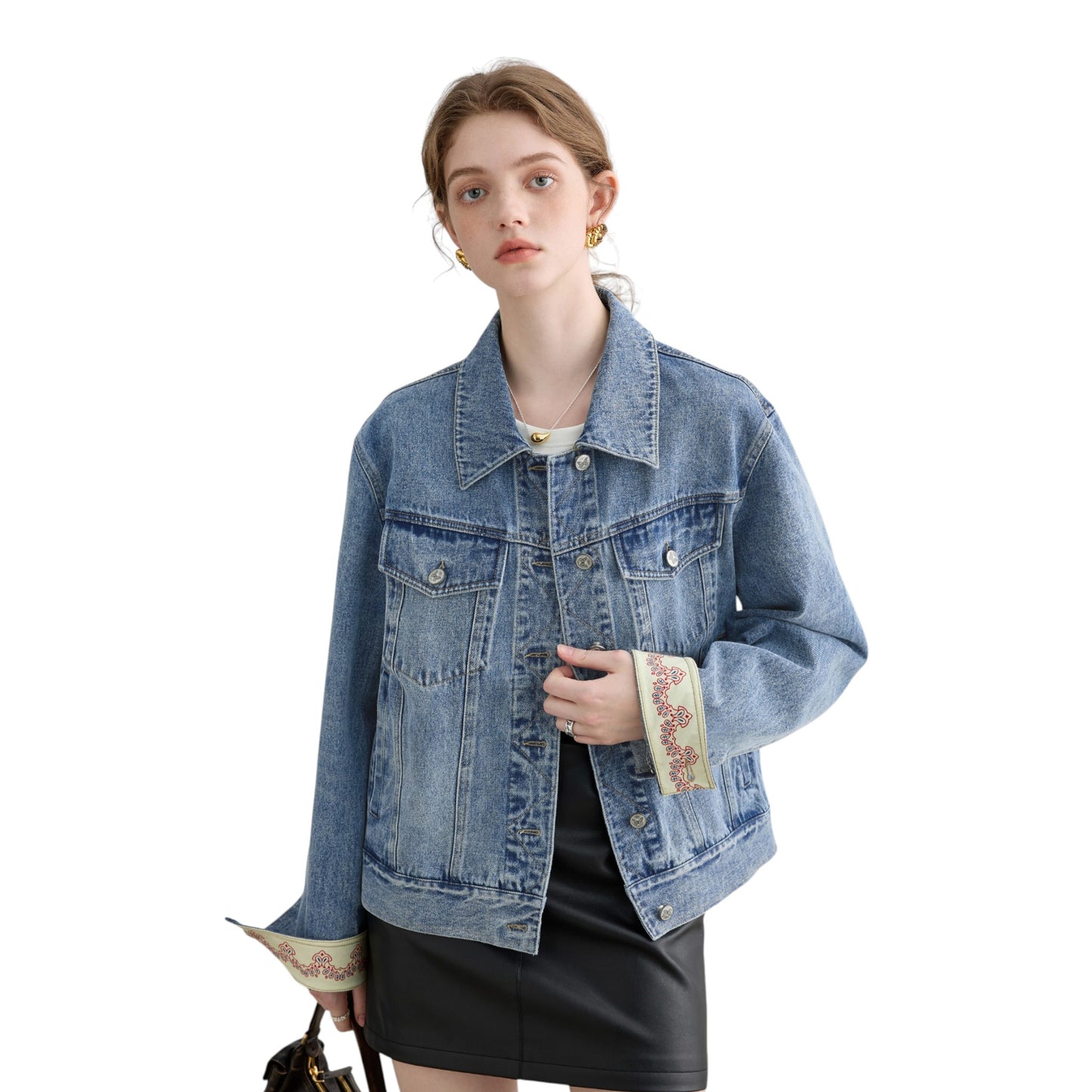 Denim Jacket - Loose Fit Slim Design