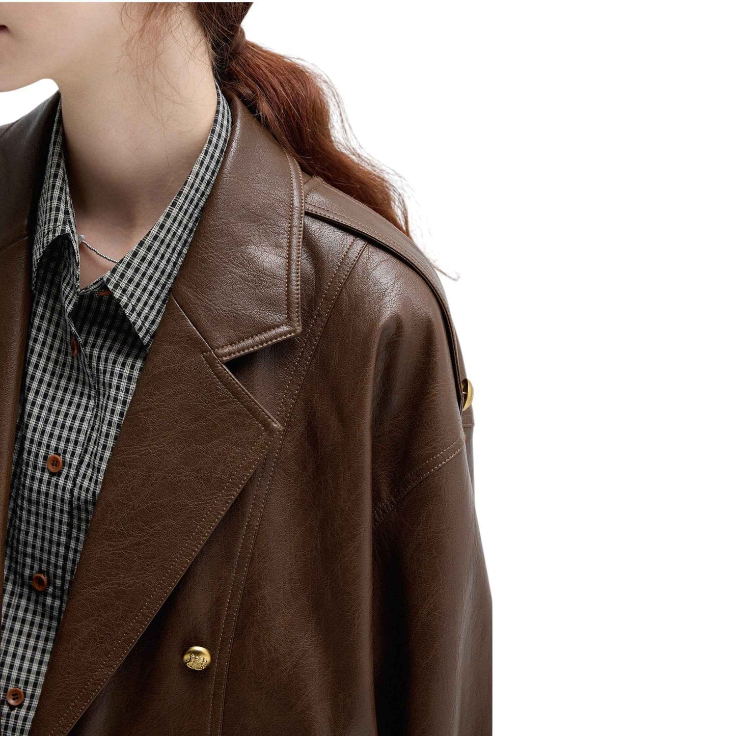 Premium Leather | ムートン ショートジャケット