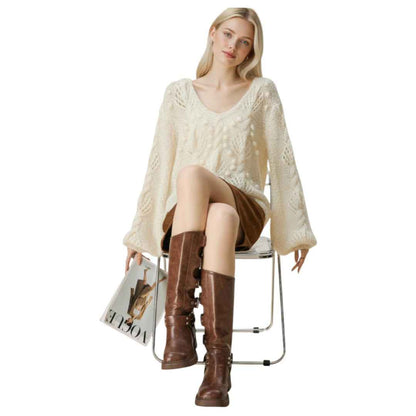 Félicité Pom Pom Knit |  モヘアニット-セーター