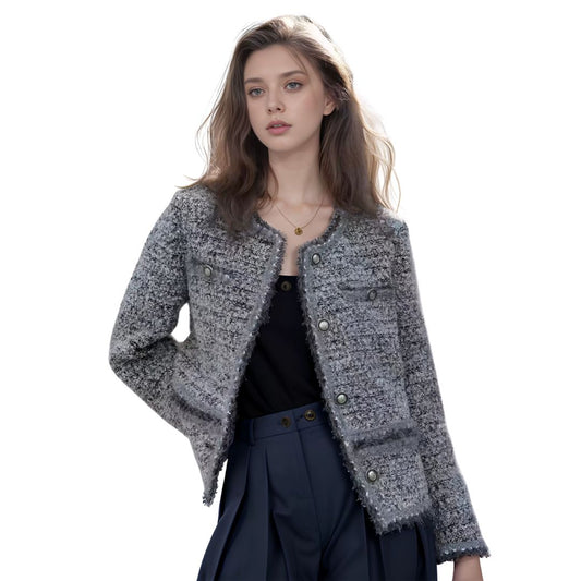 Women's Mix Tweed Jacket  レディース ミックス ツイード ジャケット