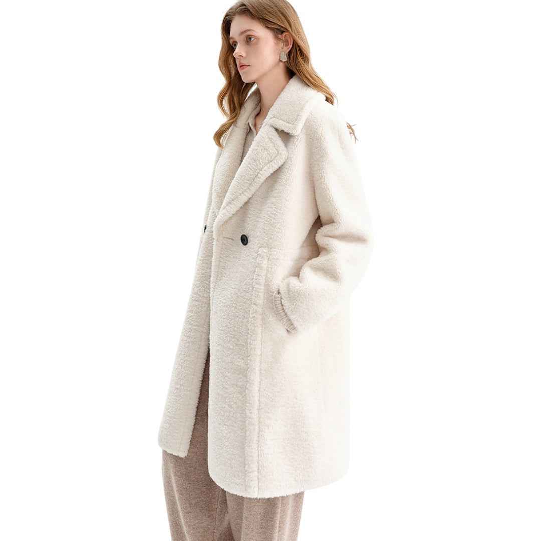 Luxe & Chic Style | フェイクファームートンコート