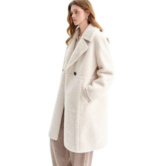 Luxe & Chic Style | フェイクファームートンコート