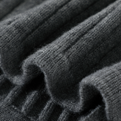 Designer Premium Knit アシンメトリー フリンジニット