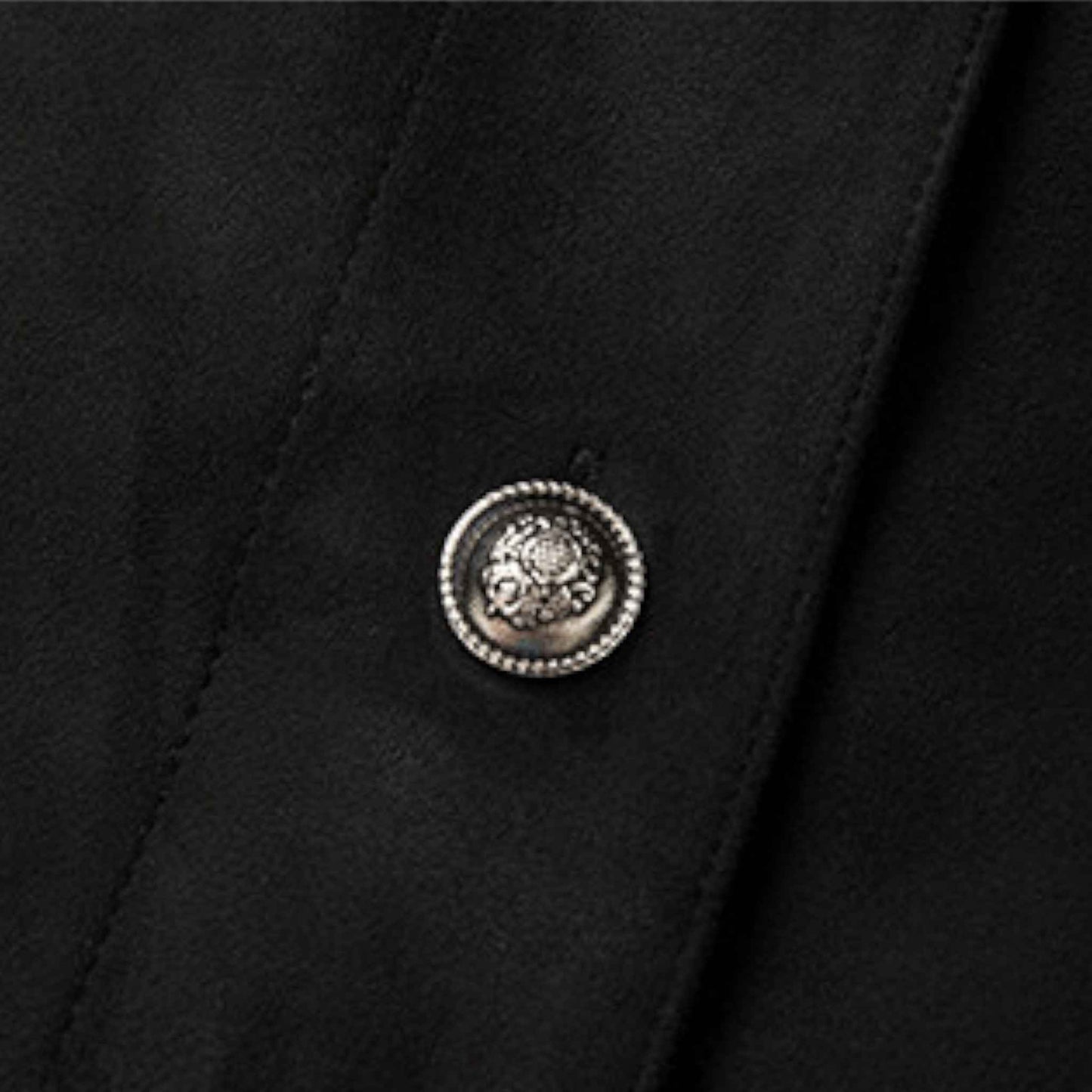 Vintage Wool Toggle Coat | レトロ 羊毛混ボア 牛角ボタンコート