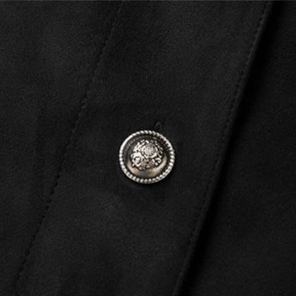 Vintage Wool Toggle Coat | レトロ 羊毛混ボア 牛角ボタンコート