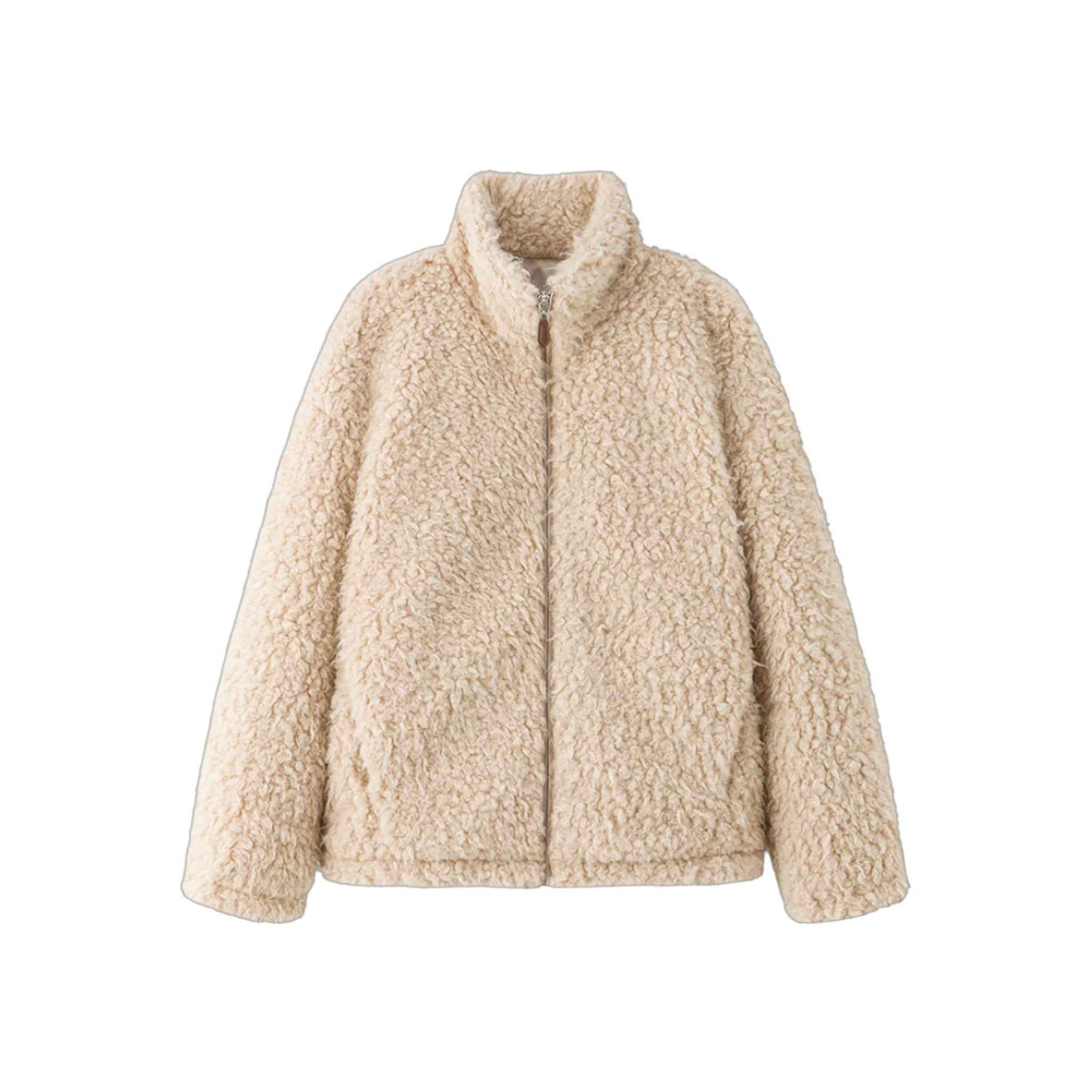 Luxury Faux Fur Coat | フェイクムートン ボアジャケット