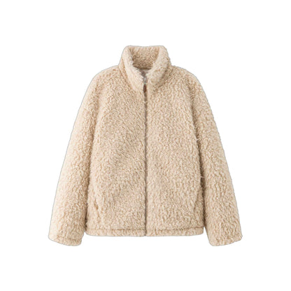 Luxury Faux Fur Coat | フェイクムートン ボアジャケット