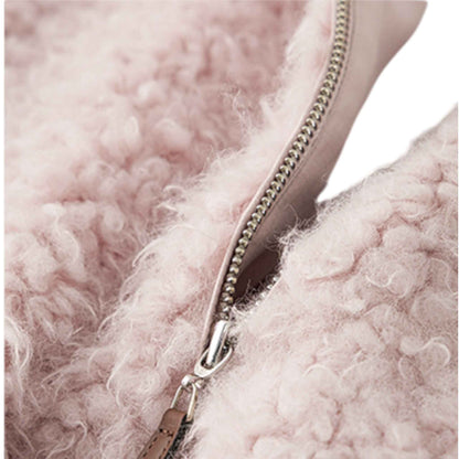 Luxury Faux Fur Coat | フェイクムートン ボアジャケット