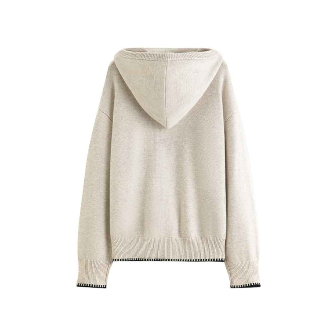 Luxury Premium Knit Hoodie｜プレミアム ニットパーカー