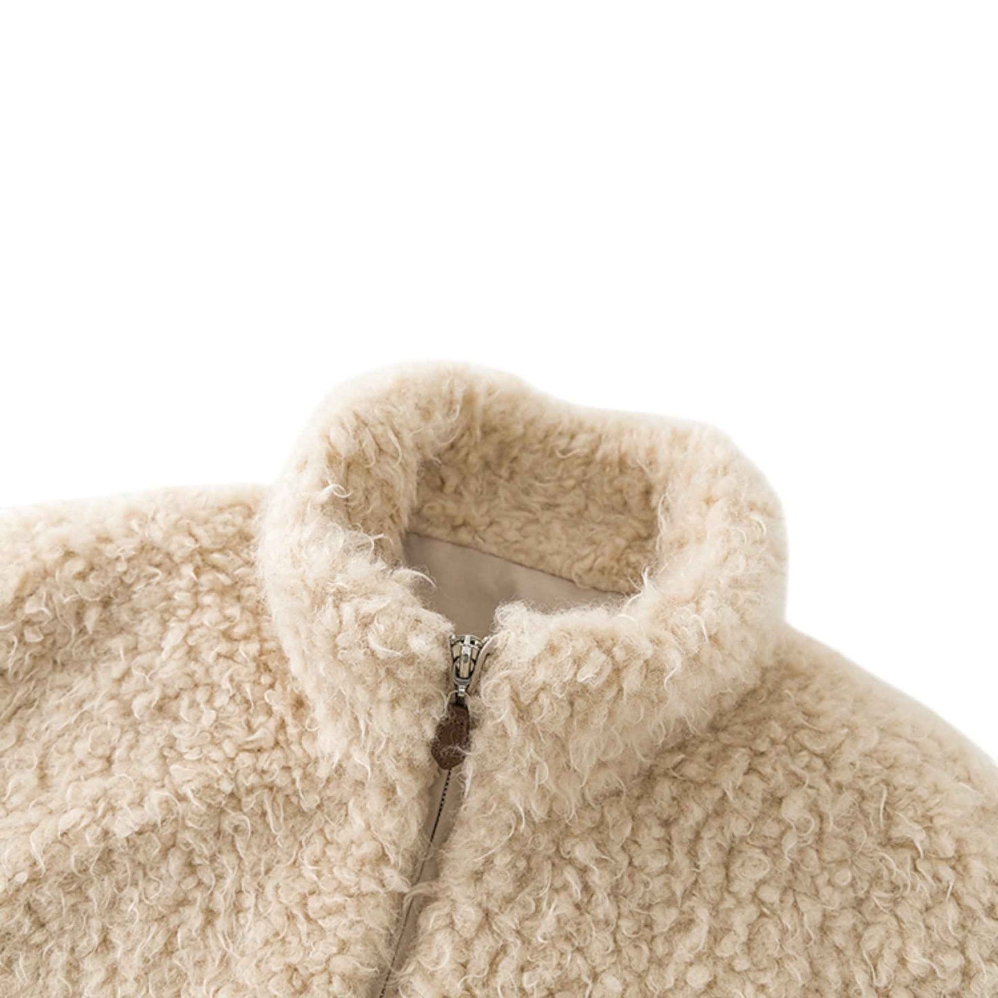 Luxury Faux Fur Coat | フェイクムートン ボアジャケット