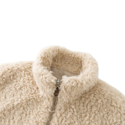 Luxury Faux Fur Coat | フェイクムートン ボアジャケット