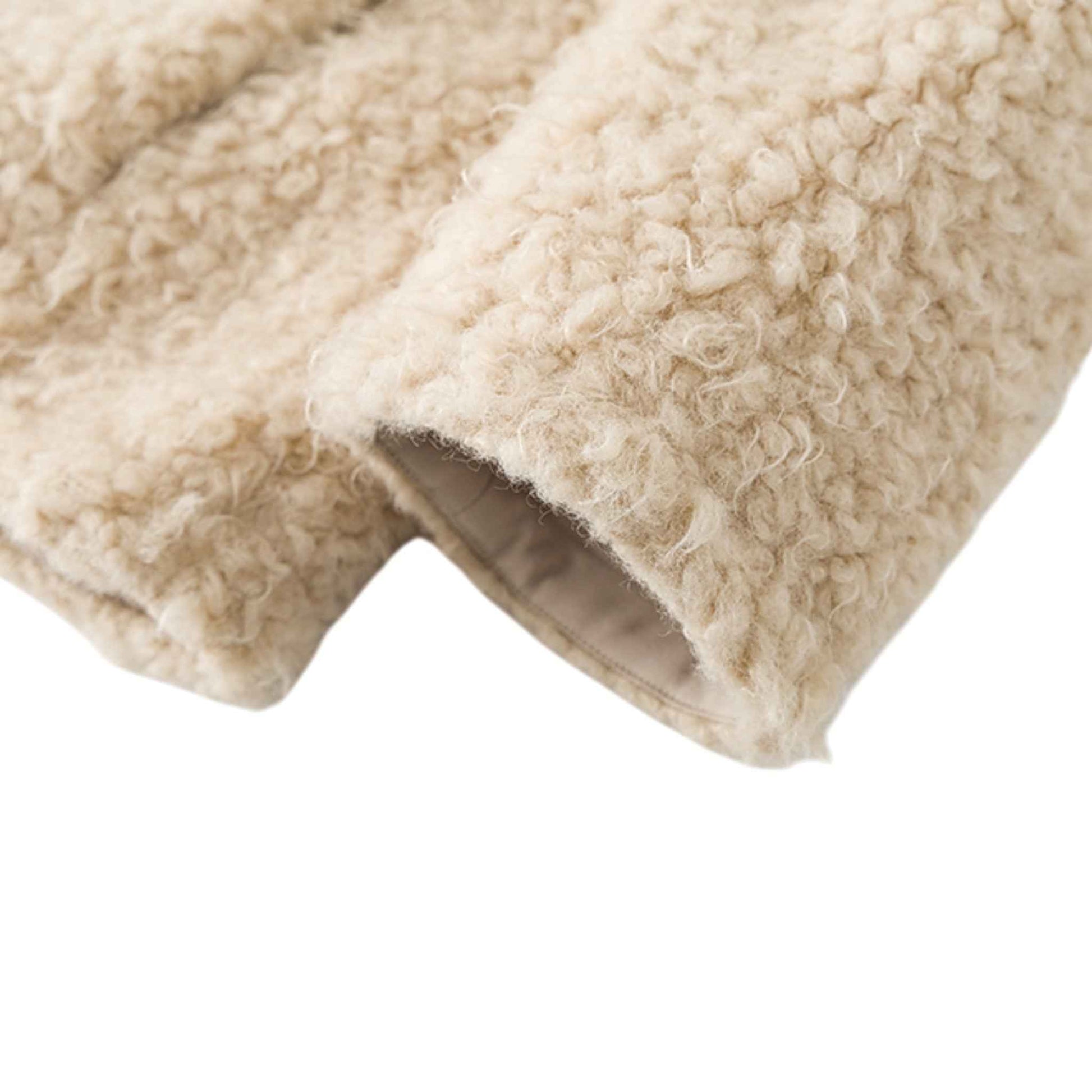 Luxury Faux Fur Coat | フェイクムートン ボアジャケット