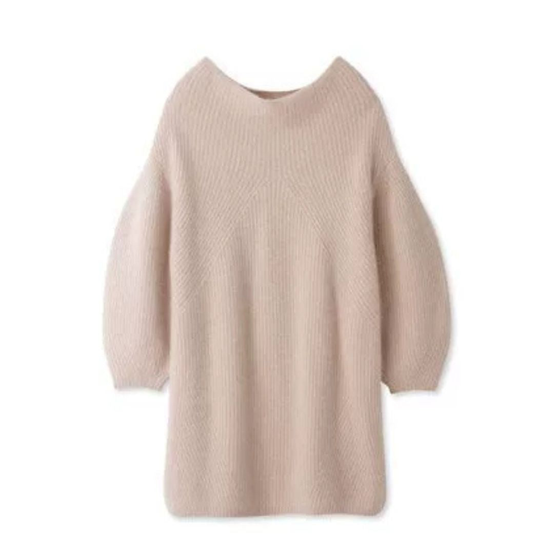 Raccoon mini knit one-piece dress ラクーン ミニ ニット ワンピース ドレス