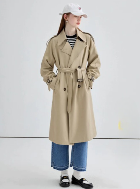 BRITISH STYLE TRENCH COAT