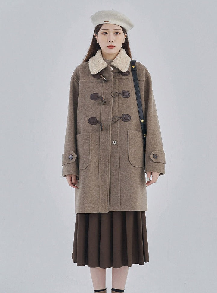 COW HORN BUCKLE COAT