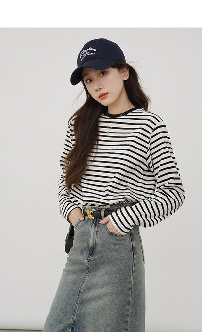 BLACK STRIPE TEE