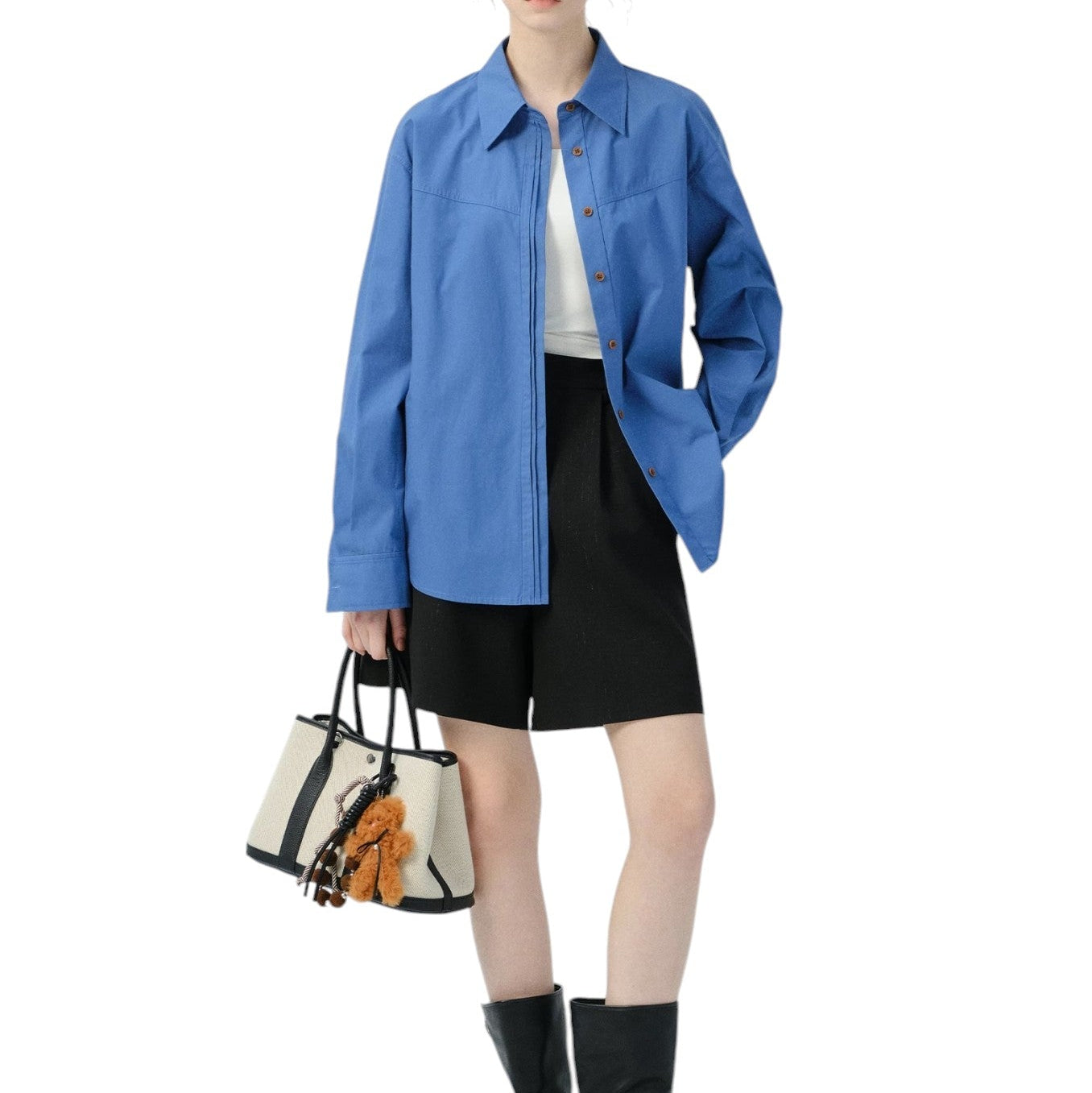 Women's Shirt Fashion High-end Book Style Lapel Jacket Top ファッション ハイエンド ブックスタイル ラペルジャケット トップ