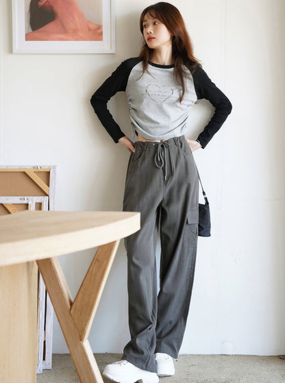 WORK WIDE PANTS