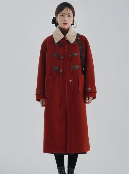 COW HORN BUCKLE COAT