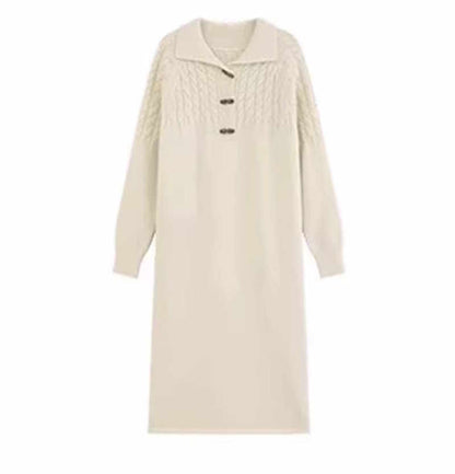 Duffel Knit Midi Dress ダッフル ニット ミディ ワンピース