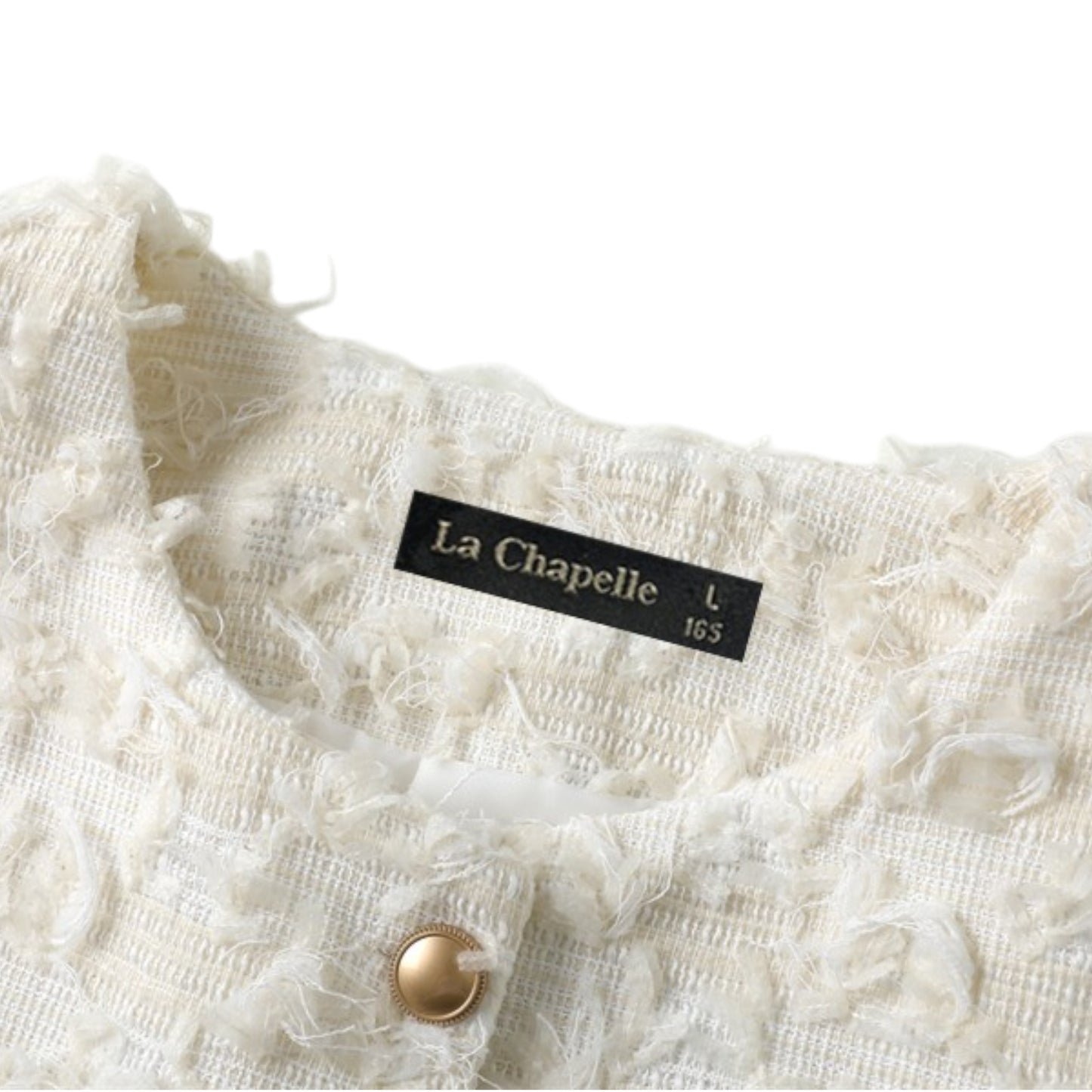 La Chapelle celebrity small fragrance style jacket セレブ 小フレグランス スタイル ジャケット