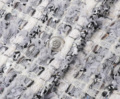 Timeless Lady | フレンチシック チェック柄 ツイードジャケット