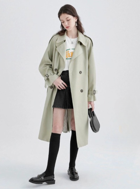 BRITISH STYLE TRENCH COAT