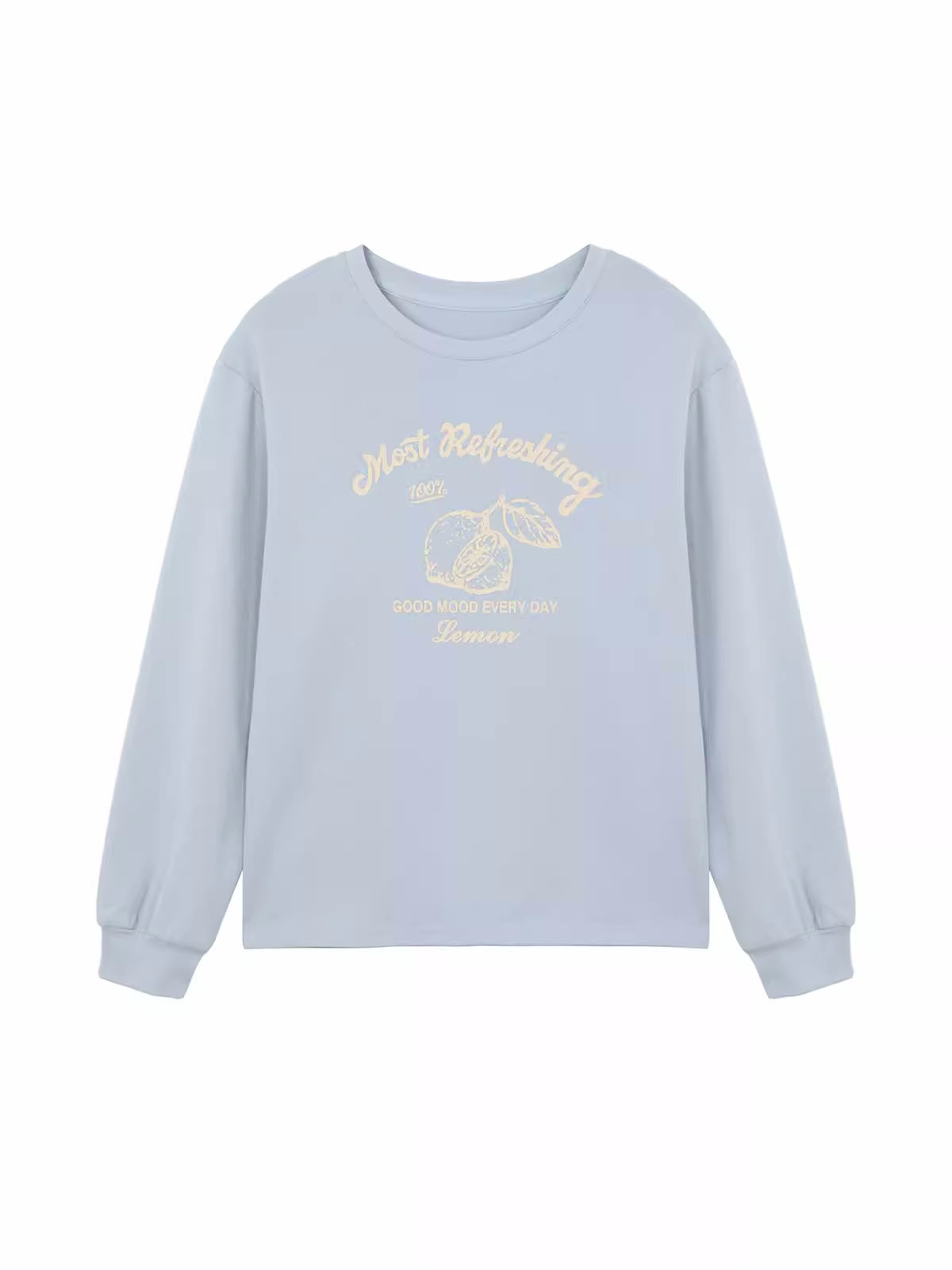 Most Refreshing Print Pullover Sweat Shirt モーストリフレッシング プリント スウェット トレーナー