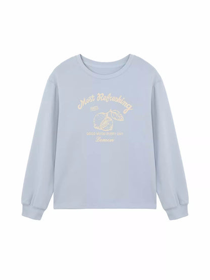 Most Refreshing Print Pullover Sweat Shirt モーストリフレッシング プリント スウェット トレーナー