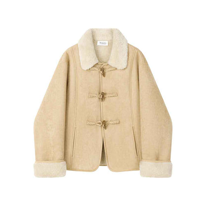 Korean Style | ホーンボタン ショートジャケット