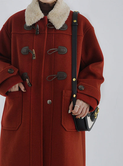 COW HORN BUCKLE COAT