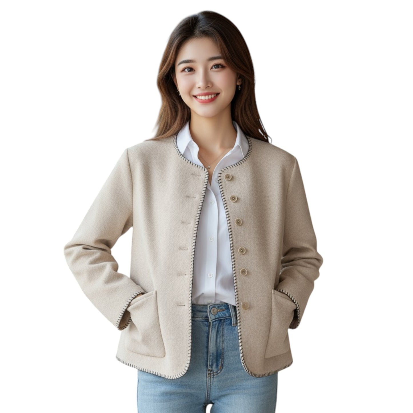 Korean Double Face Coat 韓国風 ダブルフェイス コート