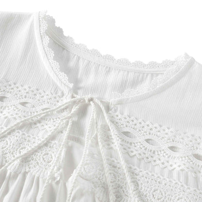 Coquette Chic Layered Knit｜リボン レイヤード ニット