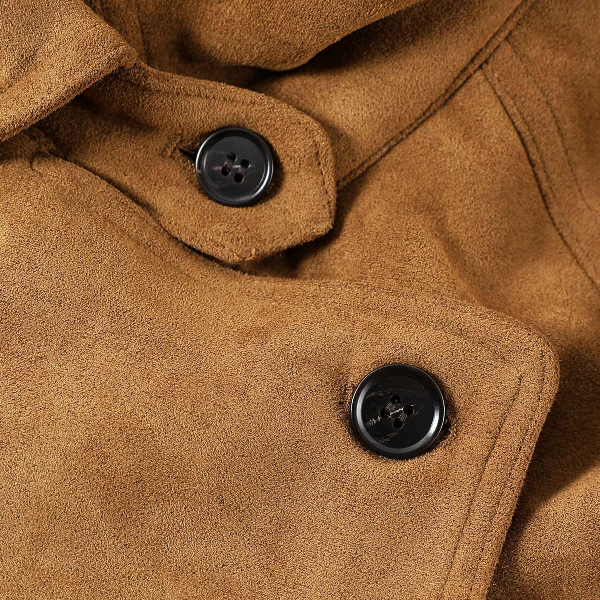 Elegance British Style | スエード ダブルブレスト ジャケット