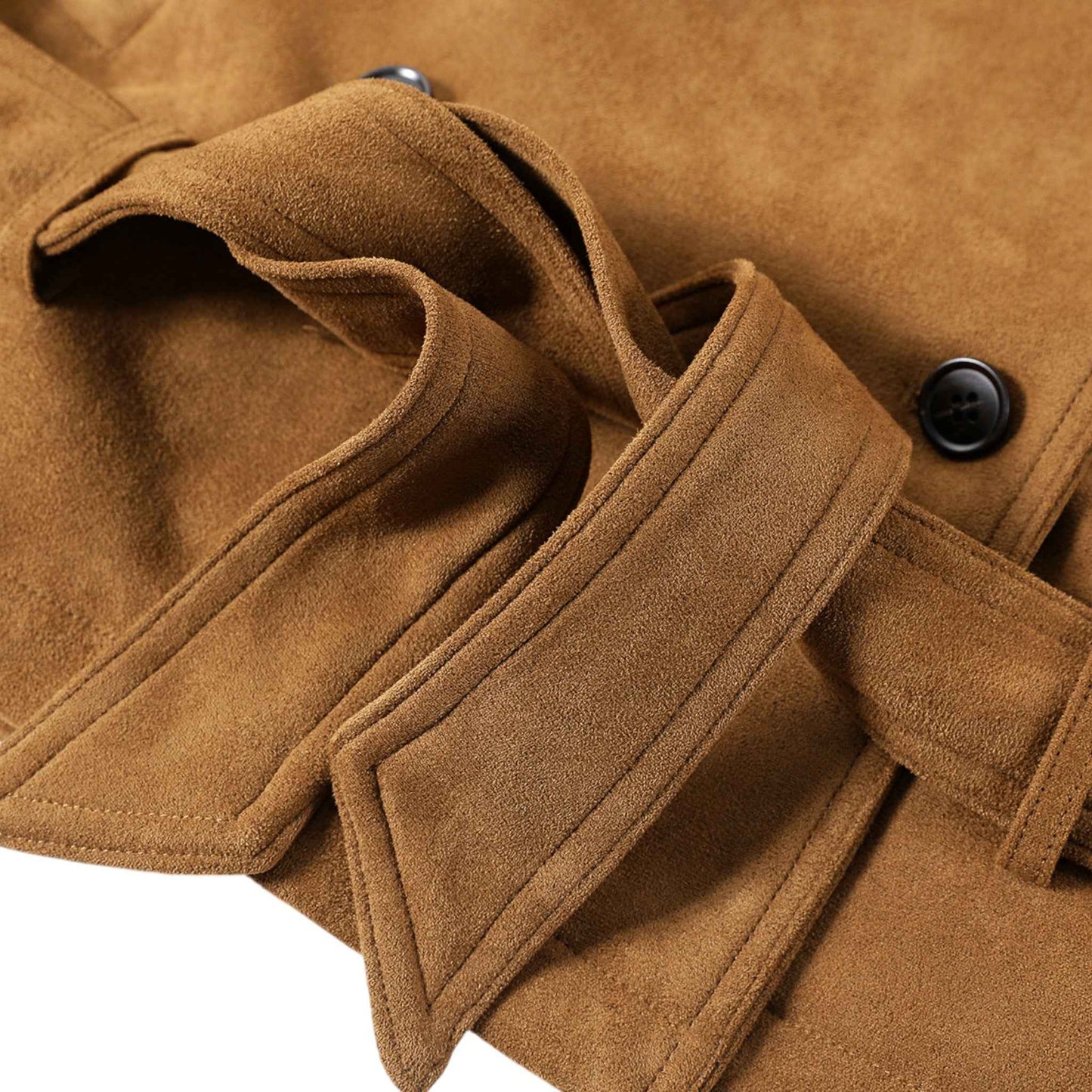 Elegance British Style | スエード ダブルブレスト ジャケット