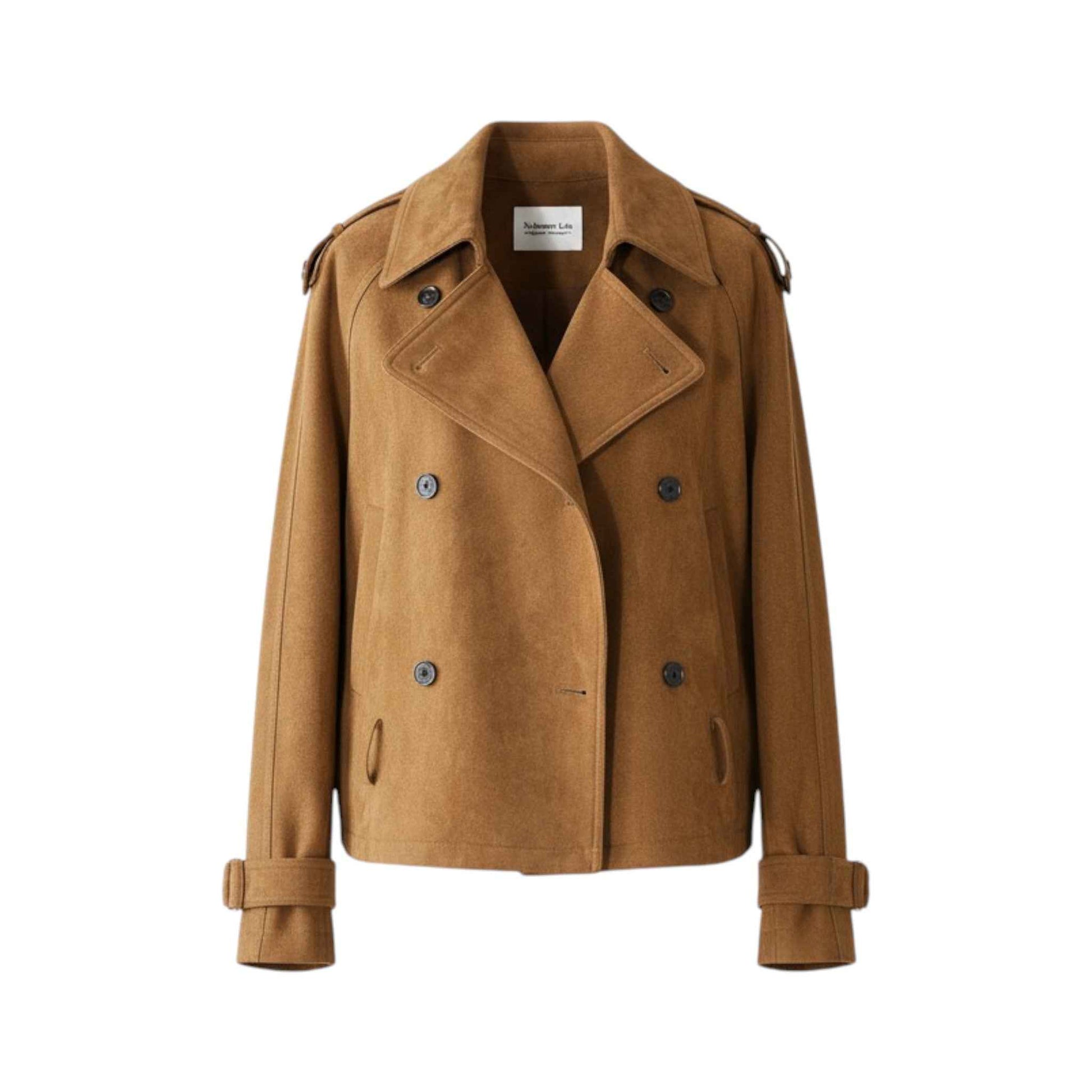 Elegance British Style | スエード ダブルブレスト ジャケット