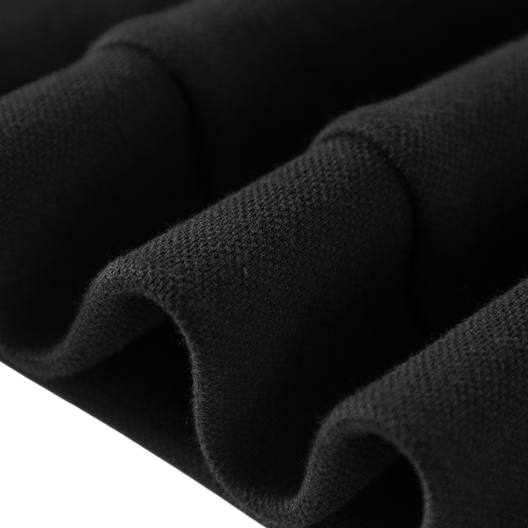 Elegant Zip Polo Sweatshirt | ポロ襟スウェット